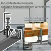 Kabelwanne unter Schreibtisch ohne Bohren, Metall Produktbild-Vorschau 4