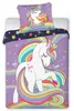 Babybeddengoedset, 100x135 cm, Regenboog Eenhoorn, Productafbeelding-voorbeeld 1