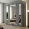 Skříň Beautysofa GAJA s posuvnými dvířky, 180 cm, se Náhled obrázku produktu 1