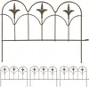 Relaxdays Bordura per aiuola, set da 4 pezzi, metallo, A x Anteprima dell’immagine prodotto 1