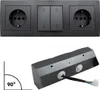 Steckdosenblock McPower "Flair", anthrazit, matt, 2-fach Produktbild-Vorschau 6