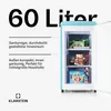 Zamrażarka Klarstein Laika - pojemność całkowita 60 litrów, Podgląd zdjęcia produktu 9