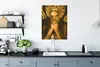 MuchoWow® Poster Frau - Gold - Krone 60x80 cm - Produktbild-Vorschau 3