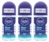 3x NIVEA Men Fresh Ocean Roll On je 50ml Deodorant Herren Produktbild-Vorschau 3