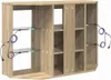 Meuble TV d'angle exclusif - 100x40x68 cm, en bois Voir les images du produit 9