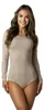 Alkato Damen Langarm Body Baumwolle Bodysuit mit Produktbild-Vorschau 1