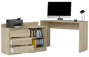 Psací stůl rohový komoda sada 120 cm FRAMIRE N-15 sonoma Náhled obrázku produktu 5