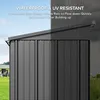 Metalowa szopa ogrodowa BEALIFE | Odporna na warunki Podgląd zdjęcia produktu 7