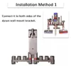 2 Wandhalterungen für Dyson V7-V15 – Aufbewahrungsregal für Produktbild-Vorschau 5
