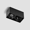 Arcchio Downlight Kubika, 19 cm, schwarz, 2-flg., Metall Produktbild-Vorschau 7