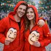 3-dílný kostým House of Money - s maskou Dalího, nafukovací Náhled obrázku produktu 2