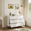 Comodino INONEFT con 6 cassetti, 100x34x73 cm, mobile Anteprima dell’immagine prodotto 8
