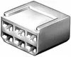 HELLA Steckgehäuse 8JD 008 151-051 24,2mm 28,6mm 13,7mm PA Produktbild-Vorschau 7