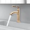 Badarmatur Wasserhahn Badezimmer armatur Waschbecken Gold Produktbild-Vorschau 15