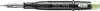A black Pica Fine-Dry marker pencil with silver metal accents and a green cap. Anteprima dell’immagine prodotto