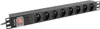 Lanberg PDU-08E-0200-BK Stromverteilereinheit (PDU) 8 Náhled obrázku produktu 1