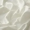Satin Bettwäsche 135x200 cm Weiß Creme Schmetterling Produktbild-Vorschau 4