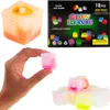 Cubetti colorati luminosi per ghiaccio Fluo - 12 pz Anteprima dell’immagine prodotto 2