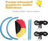 Product components for a nest swing, including frame pieces, the swing seat, and ropes. Anteprima dell’immagine prodotto