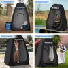 OKWISH Duschzelt Camping, Pop Up Toilettenzelt, Tragbares Produktbild-Vorschau 8