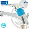 A close-up of a faucet cartridge on a faucet. Produktbild-Vorschau