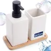 Orion | Koupelnová sada - 3 kusy - dávkovač mýdla, hrnek na Náhled obrázku produktu 7