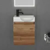 Alpenberger Badmöbel Set | Gäste WC Waschbecken mit Produktbild-Vorschau 2