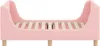 vidaXL Lit d'enfant avec tête de lit rose 70 x 140 cm Voir les images du produit 4
