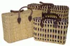 Seegras Tasche klein kurzer Griff Einkaufskorb Flechtkorb Produktbild-Vorschau 5