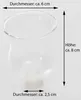 Novaliv 4x Teelichtaufsatz klar 8 cm Glasaufsatz für Produktbild-Vorschau 1
