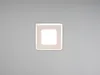 LED Decken Einbauleuchte Weiß matt Einbaustrahler 8x8cm Produktbild-Vorschau 4