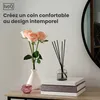 IvoQ Table d'Appoint Industrielle - Table Console Bois & Voir les images du produit 7