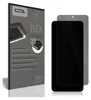 A product package for a screen protector is shown next to a smartphone with the screen protector applied. Produktbild-Vorschau