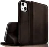 NALIA Echt-Leder Flipcase für iPhone 15 Hülle, Rindsleder Produktbild-Vorschau 1
