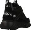 A black Buffalo sneaker shown from a side-rear angle on a white background. Produktbild-Vorschau
