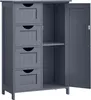 Vasagle Schmaler Badschrank mit 4 Schubladen, Grau, Frei Produktbild-Vorschau 18