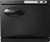 A black towel warmer with a black handle and a control panel on top. Anteprima dell’immagine prodotto