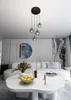 Lampadario Emibig 4xE14 40W COSMO 4 BL/GRAFITE PREMIUM Anteprima dell’immagine prodotto 2