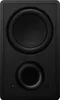 A close-up, front-facing view of a black soundbar speaker. Náhled obrázku produktu