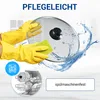 Glasdeckel 2x 200mm/240mmØ mit Knopfgriff und Produktbild-Vorschau 5
