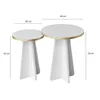 Skye Decor, Mushroom 2 - Gold, White, Couchtisch-Set, 100 % Produktbild-Vorschau 7
