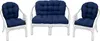 AMPO Cuscino per set Bahama in rattan, sedia in rattan, Anteprima dell’immagine prodotto 5