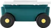 SucceBuy Fahrbarer Gartensitz mit Stauraum und Rollen – Produktbild-Vorschau 1