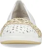 Rieker Ballerinas Damen 31393837303130 Weiß 39 EU Produktbild-Vorschau 35