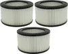 vhbw 3x Faltenfilter kompatibel mit aspiracenere nrj802 Produktbild-Vorschau 1