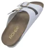 Rohde Damen Pantolette Lack zwei Schnallen Kork Fußbett Produktbild-Vorschau 9