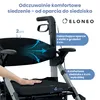 Składany i lekki wózek inwalidzki ELONEO 2w1 z siedziskiem, Podgląd zdjęcia produktu 2