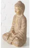 Buddha - Braun - H 30 cm - Kunstharz Produktbild-Vorschau 6