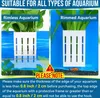 Borlech Porte-plantes d'aquarium Set 2 pièces Blanc Voir les images du produit 5