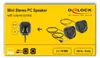 Delock Mini - Altoparlante - per PC - 2 Watt (totale) Anteprima dell’immagine prodotto 4